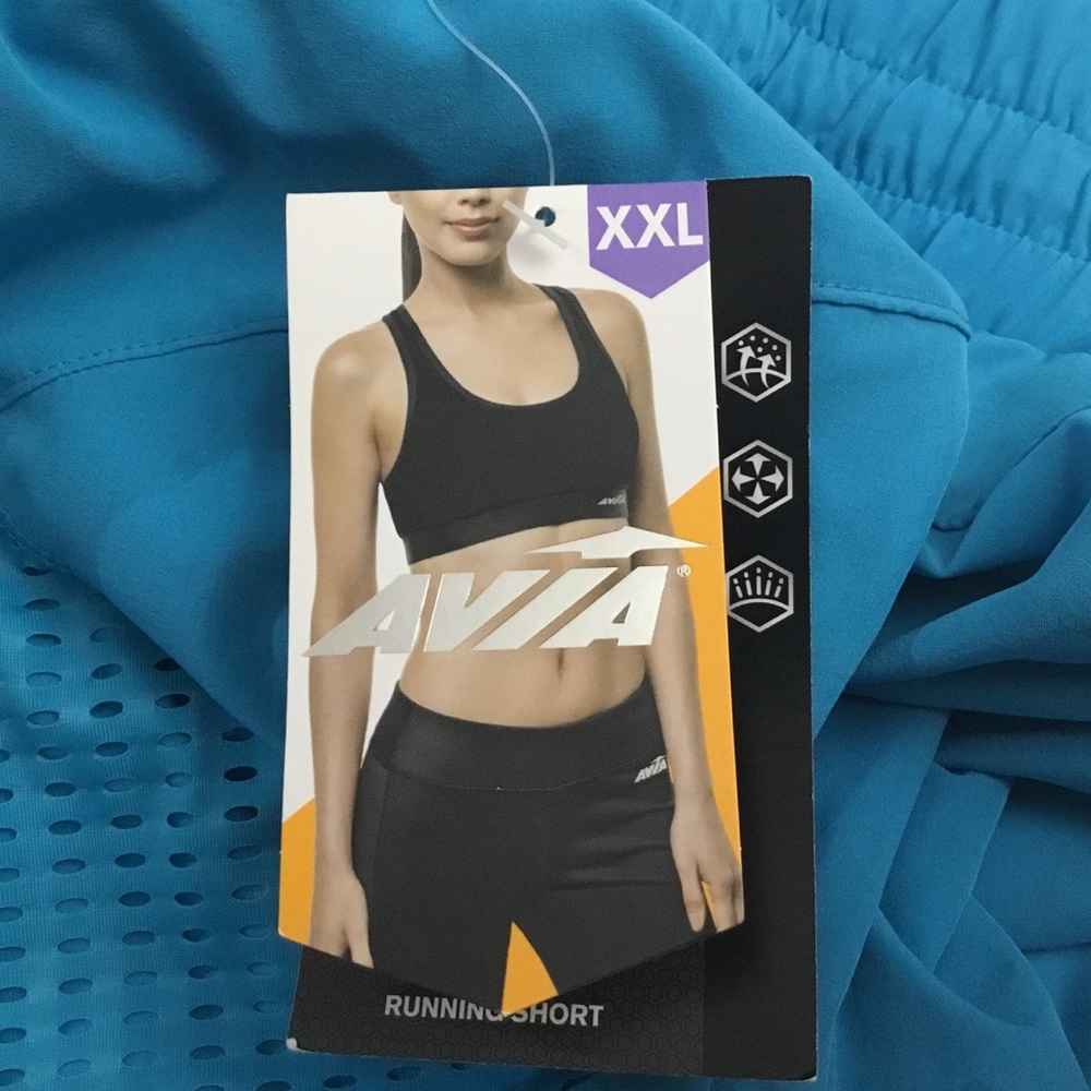 AVIA Running Shorts 2X/20 Fitted inner Layer & Loose Outer Layer - Picture 6 of 6